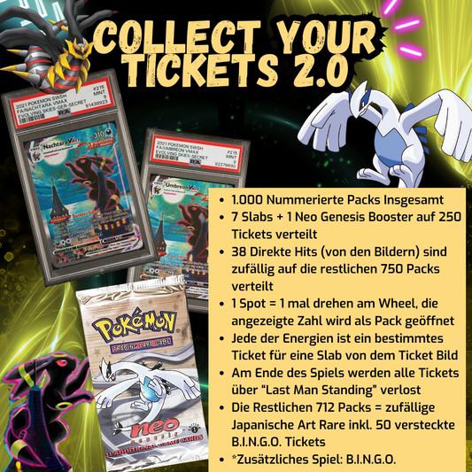 Collect Your Tickets 2.0 - Challenge