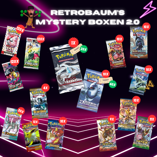 Retrobaum's Mystery Boxen 2.0 - Chance auf 1x Neo Genesis Booster!