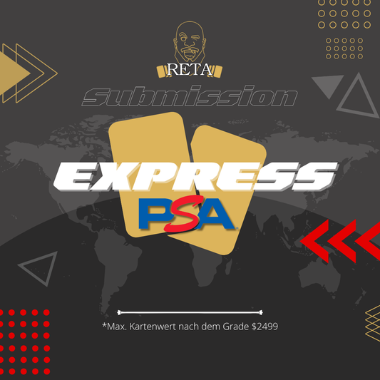 PSA Express Grading - bis $2499 - RETA Exklusiv