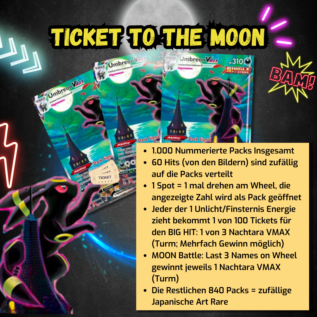 Ticket To The Moon - Challenge