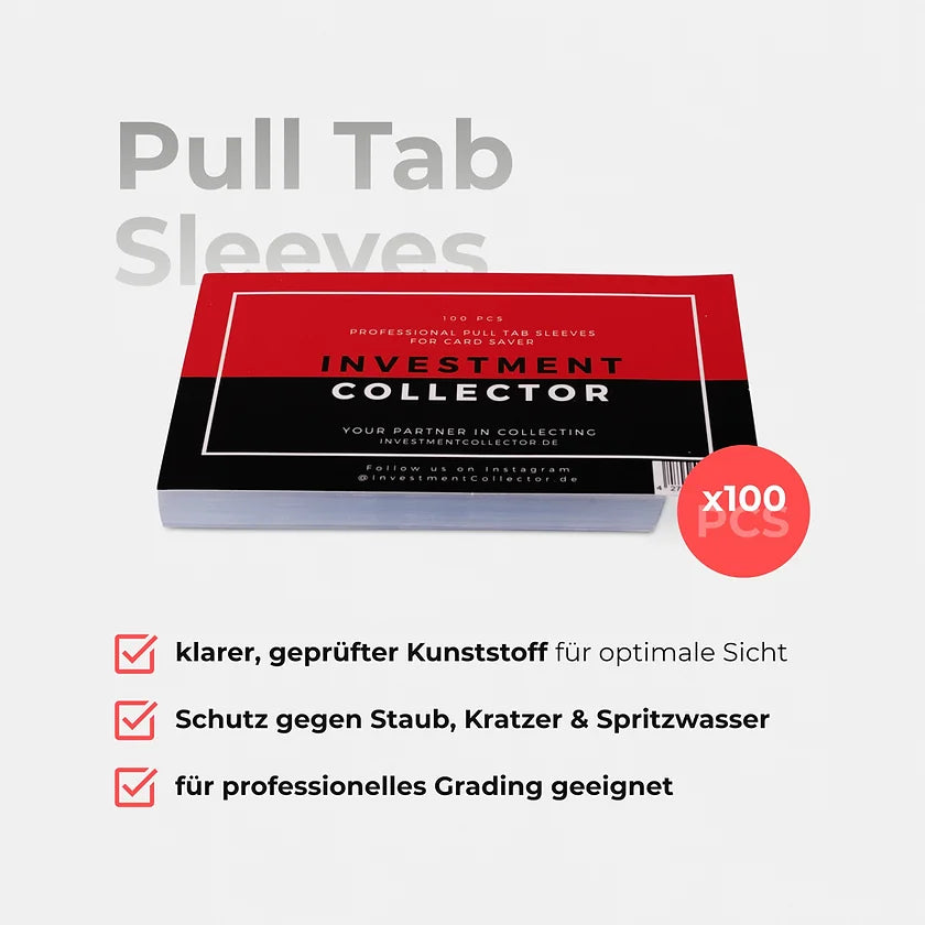 ETA Premium Card Saver + IC Pull Tab Sleeves - 50 Stück Packs