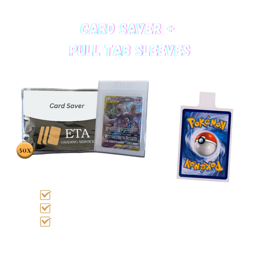 ETA Premium Card Saver + IC Pull Tab Sleeves - 50 Stück Packs